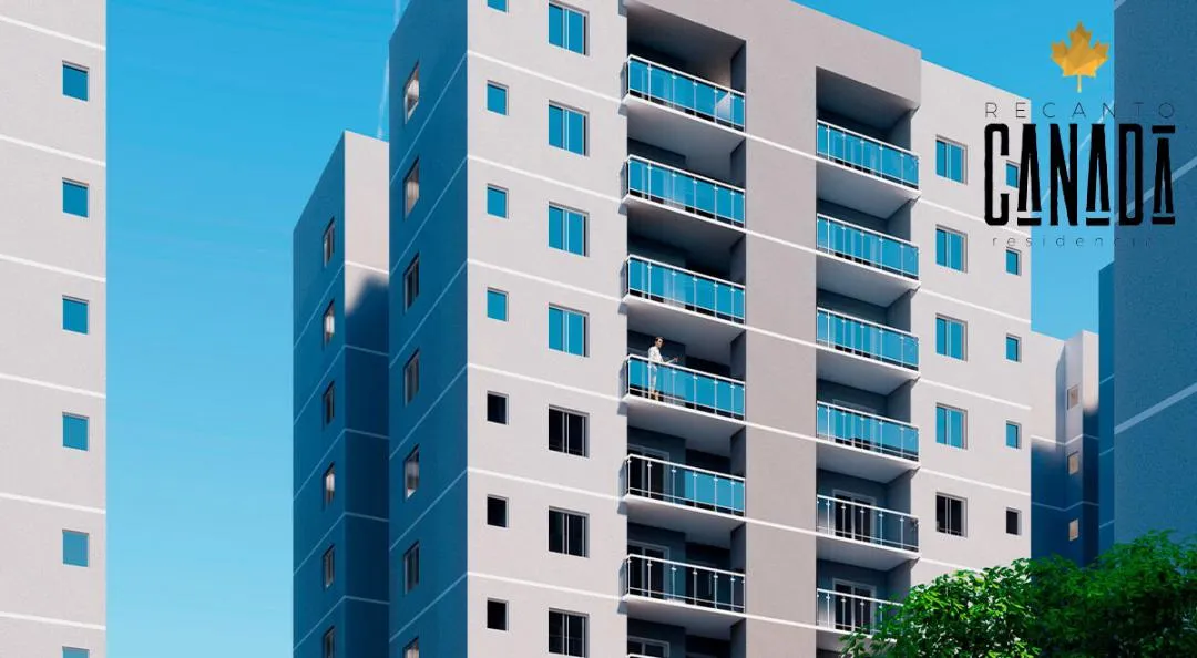 Imagem Apartamento com Suíte e Churrasqueira na sacada, no Bairro Canadá, Cascavel - Em Obras
