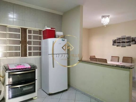 Imagem Casa Sobrado, 2 Dormitórios ( 1 suíte), 162m², Jardim Bandeirantes, Sjc.