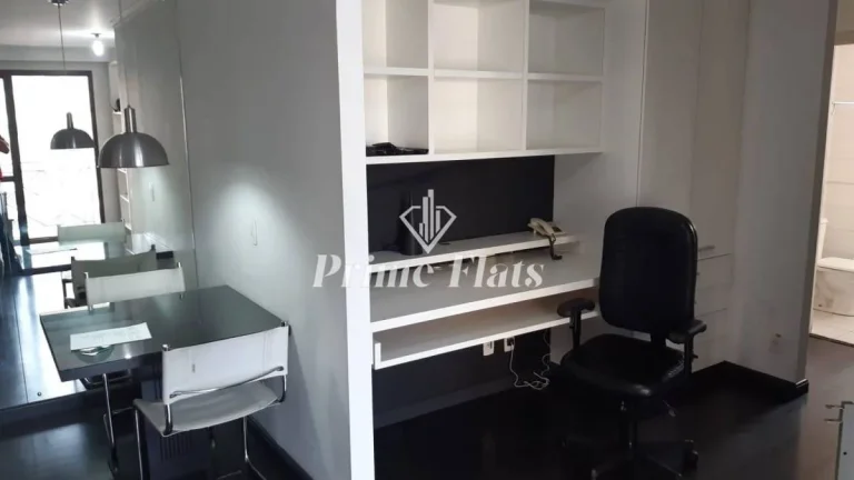 Imagem Flat disponível para venda no Quality Suítes Long Stay Vila Olímpia, com 54m², 2 dormitórios e 1 vaga