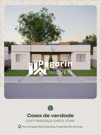 Casa 02 Quartos 44,00M² fazenda Rio Grande