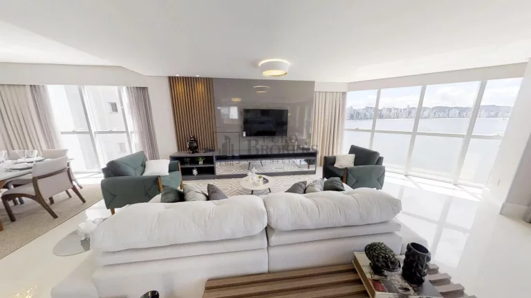 Imagem Apartamento mobiliado com vista mar e 4 suítes em Balneário Camboriú.