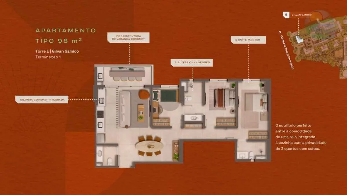 Imagem Apartamento à venda em Recife, Ilha do Leite, com 2 quartos, 51m2