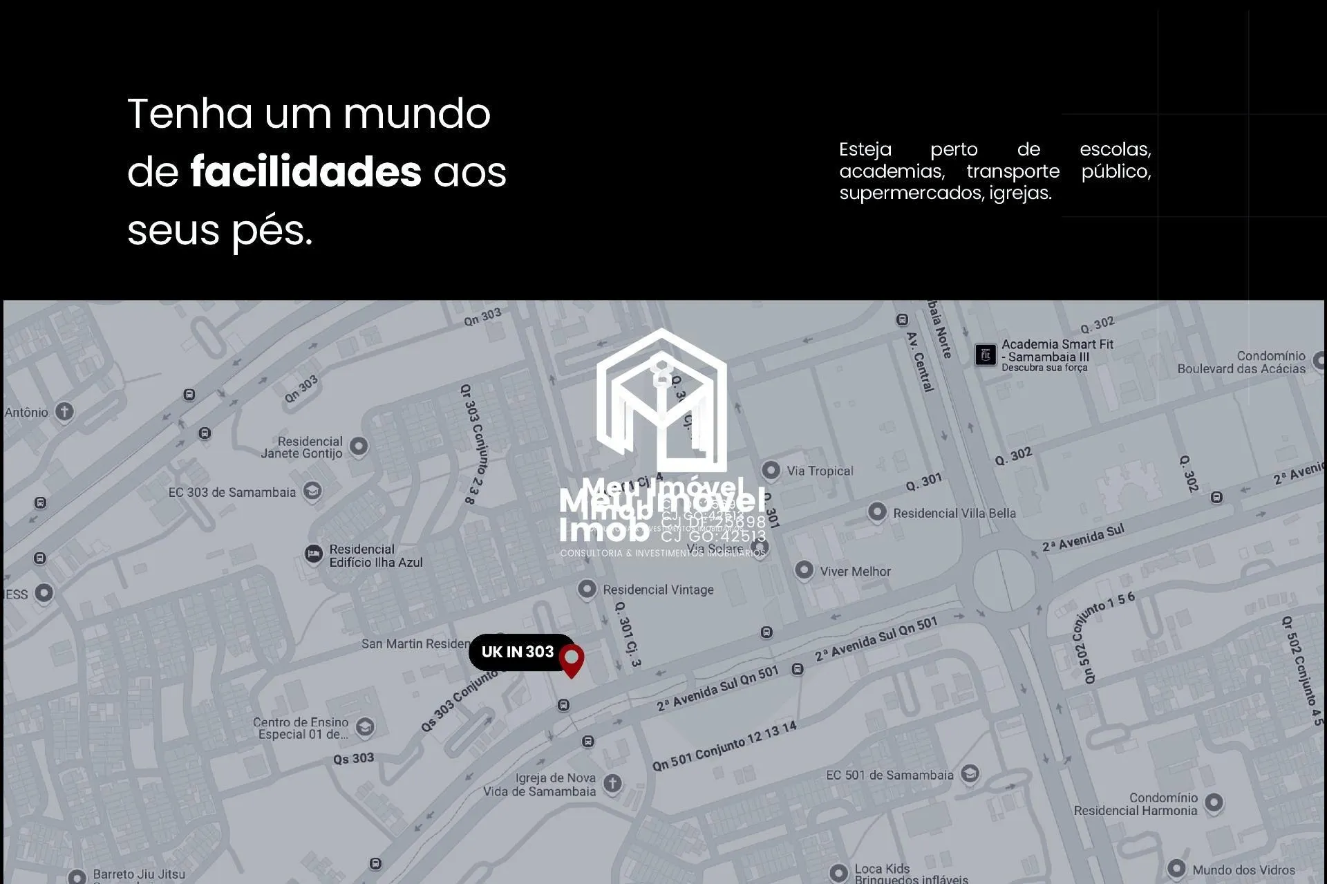 Imagem UK in 303 APTO 2 Quartos 1 Suíte 1 Vaga 45m² Samambaia/DF