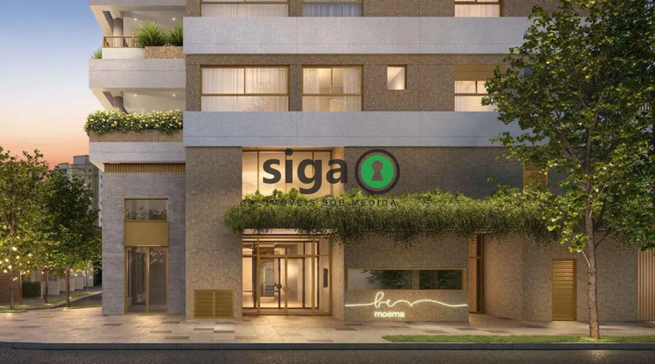 Imagem Apartamento à venda em Moema com 146,07 m², 4 suítes e 2 vagas DEMARCADAS ao lado do metrô