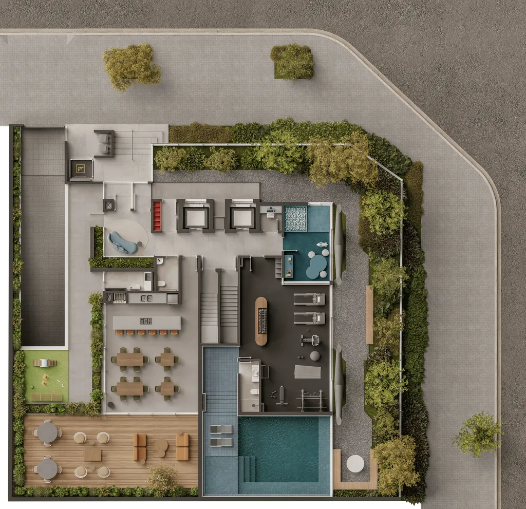 Imagem Apartamento à venda em Curitiba-PR, Bigorrilho: 2 quartos, 2 suítes, 3 banheiros, 1 vaga - 93,50 m² de área