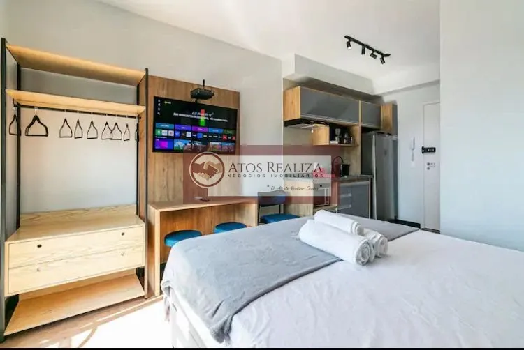 Imagem Estúdio charmoso no Centro Histórico de São Paulo - 25m², 1 quarto, 1 banheiro por R$ 340.000
