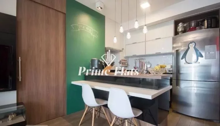 Imagem Flat disponível para venda no Condomínio Add Nova Berrini, com 45m², 1 dormitório e 1 vaga