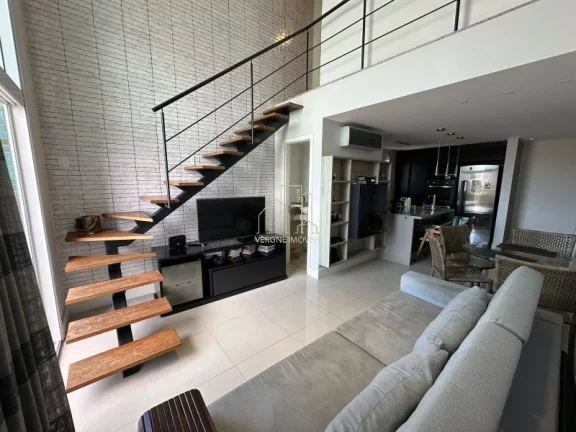 Imagem Loft Duplex Mobiliado com Vista Mar ? Colina A Reale, Patamares