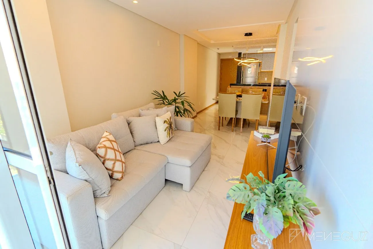 Imagem Exclusividade e sofisticação no Villa Oceânica: seu apartamento de 3 quartos, finamente mobiliado, com lazer completo na cobertura e a poucos passos d