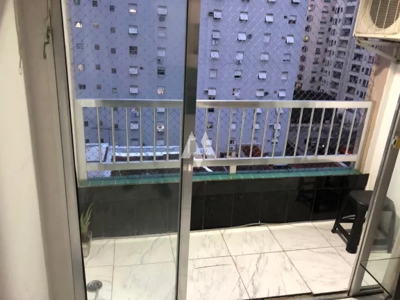 Imagem Apartamento Gonzaguinha São Vicente, 85m² com 2 dorms, varanda, vaga!