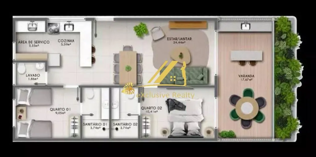 Imagem Apartamento RESIDENCIAL em Mata de São João - Bahia,