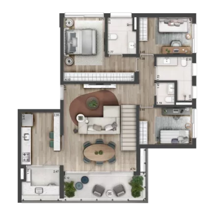 Imagem Apartamento à venda no bairro Sumaré - São Paulo/SP