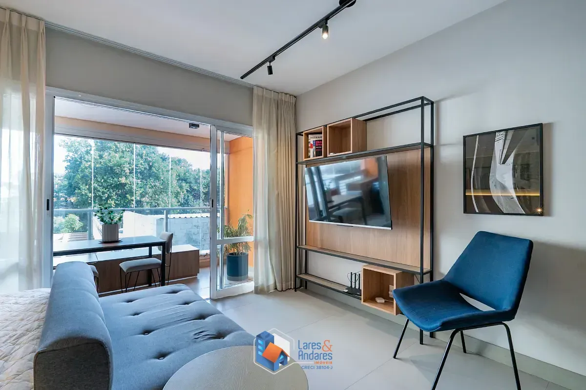 Imagem Studio para venda em Campo Belo com 1 quarto, 40m²