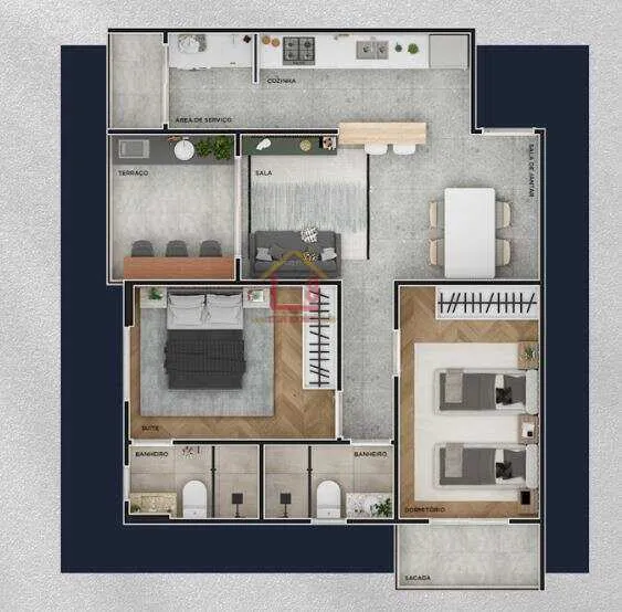 Imagem apartamento a venda - NOVO