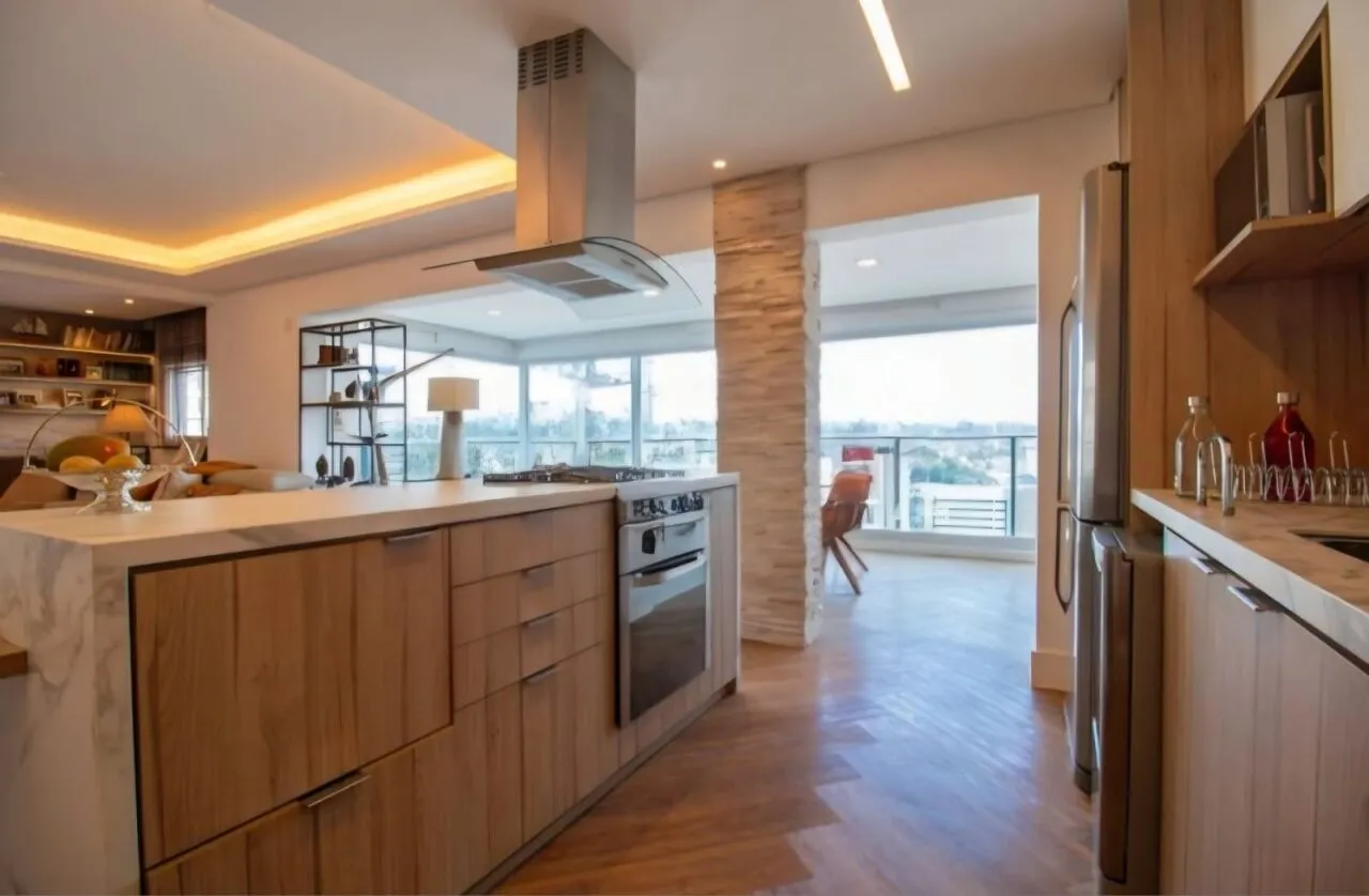 Imagem Apartamento mobiliado à venda no Brooklin com 132m², 2 suítes