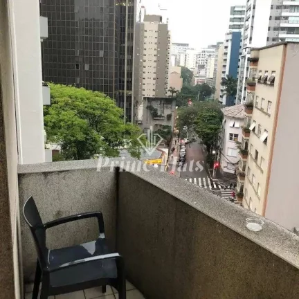 Imagem Flat disponível para venda no Astron Riema Paulista Classic Flat na Consolação, com 28m², 1 dormitório e 1 vaga de garagem