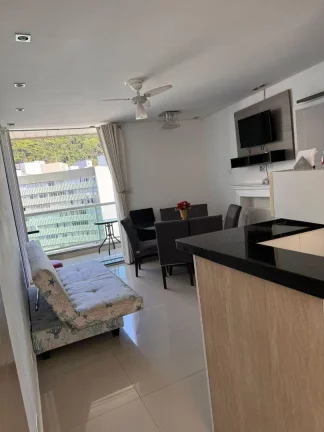 Imagem Apartamento com 2 dormitórios à venda, 68 m² por R$ 420.000 - Pitangueiras - Guarujá/SP