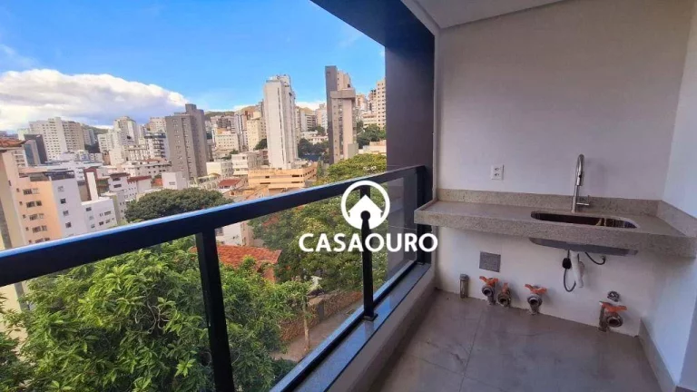 Foto do imóvel Apartamento com 3 suítes à venda, 97 m² - Sion - Belo Horizonte/MG.