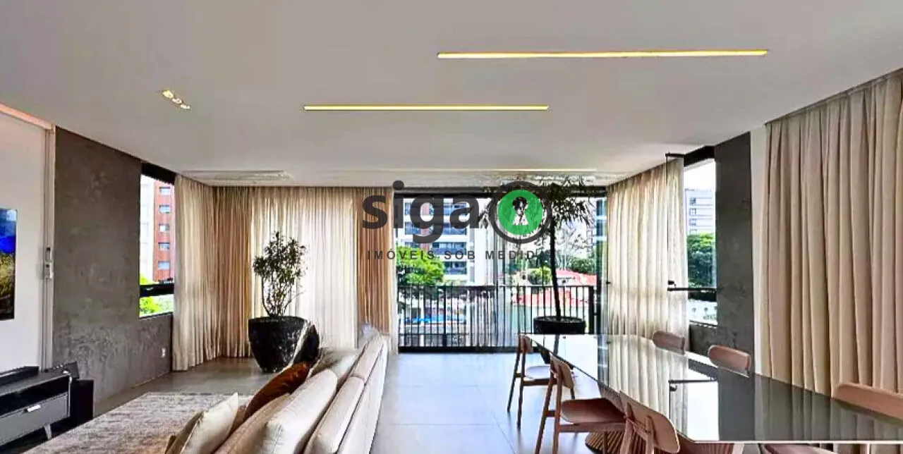 Imagem Apartamento à venda com 157m², 2 suítes e 2 vagas no Brooklin