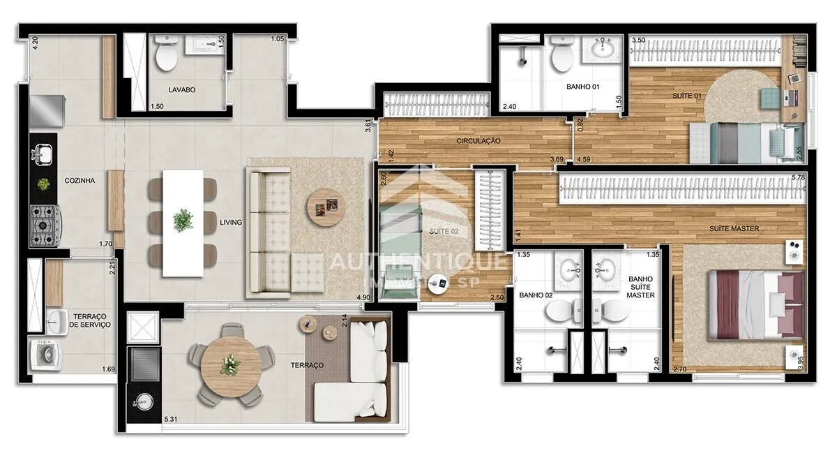 Imagem ABSOLUTO TATUAPE - Apartamento à venda em São Paulo/SP