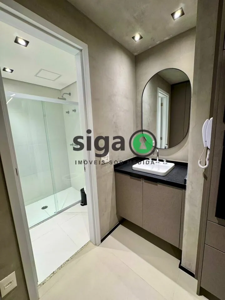 Imagem Apartamento para locação 38m² com vaga todo mobiliado localizado no eixo Berrini x Chucrizaidan.