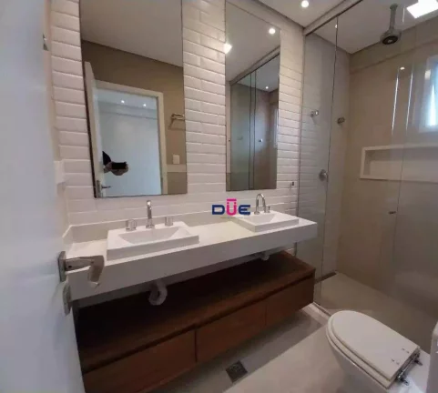 Imagem Apartamento com 3 dormitórios, 124 m² - venda por R$ 1.830.000 ou aluguel por R$ 7.900/mês - Boqueirão - Santos/SP