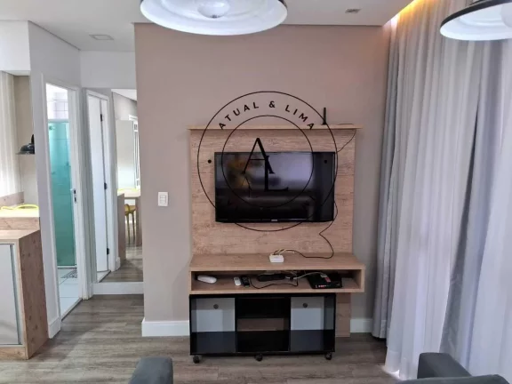 Imagem Apartamento Mobiliado e Decorado com 1 Dormitório na Rua José Paulino - Pronto para Morar!