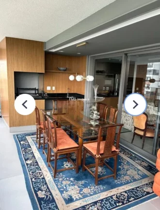 Imagem Apartamento à venda em São Paulo-SP na Cidade Monções: 3 quartos, 3 suítes, 3 salas, 5 banheiros, 2 vagas - 131m²!