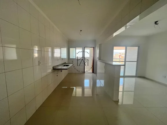 Imagem Apartamento para Venda em Praia Grande, Guilhermina, 3 dormitórios, 2 suítes, 3 banheiros, 2 vagas