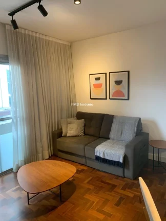 Imagem Apartamento para locação na Vila Olímpia, com 2 quartos, 1 vaga.