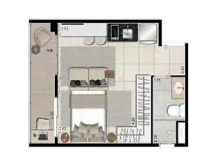 Imagem Condomínoi MovvaSp Casper Líbero, MovvaSp Studio Casper Líbero Luz São Paulo