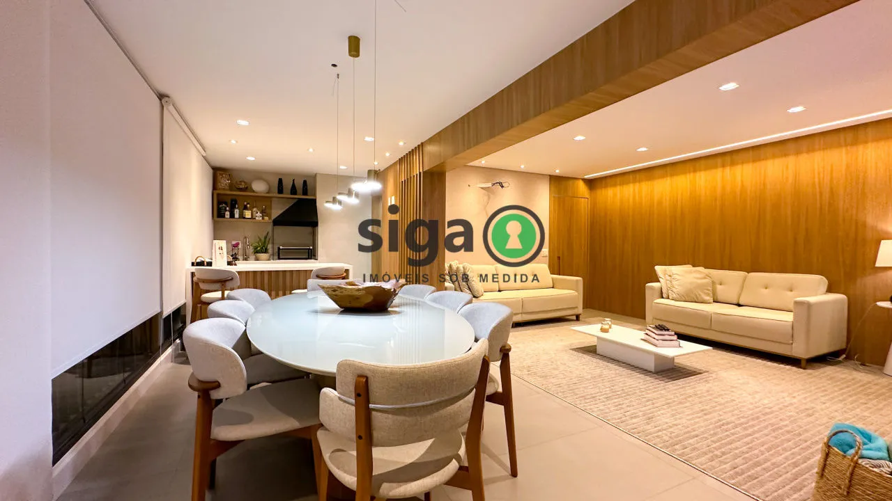 Imagem Apartamento Novo Sky Park 125 m² Tatuapé Mobiliado e Decorado