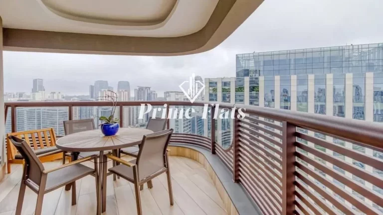 Imagem Flat disponível para locação no Cyrela by Pininfarina no Itaim Bibi, com 49m², 1 dormitório e 1 vaga