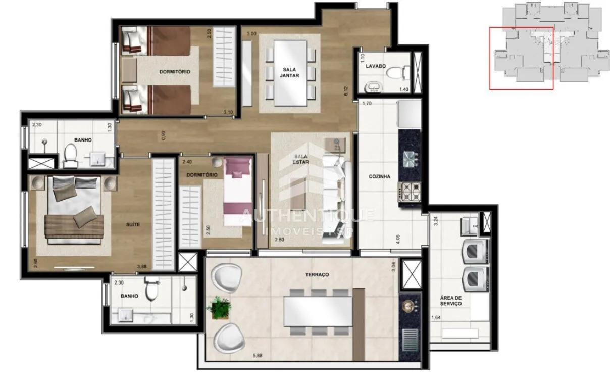 Imagem DESIGN 101 CHACARA KLABIN - Apartamento à venda no bairro Vila Mariana - São Paulo/SP, Zona Sul