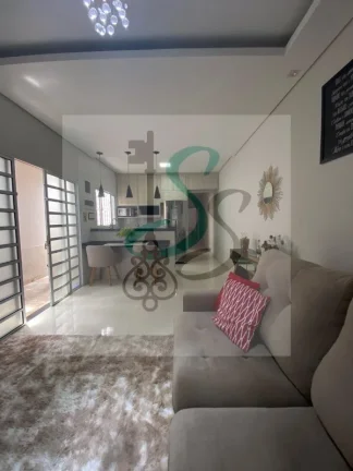 Imagem Venda de casa no Jardim Interlagos, Hortolândia. Casa com 2 dormitórios com armários e piso laminado , sala, cozinha com armários planejados e