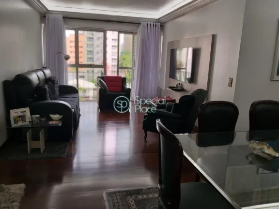 Imagem Ótimo apartamento em Moema ?Moema Índios - Área: 168,00m² - Living com amplo terraço - Sala de ...