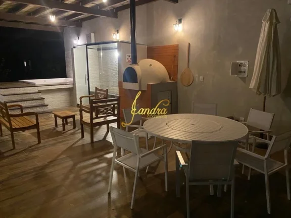 Imagem Sobrado novo Condomínio Próximo a infra e a Lagoa com 4 suites
