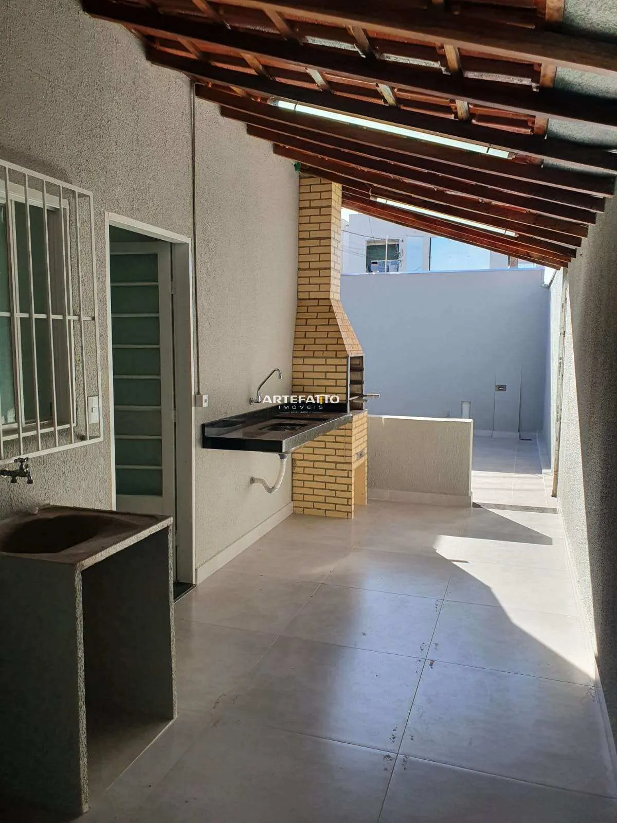 Foto do imóvel Casa à venda em Franca, Residencial Palermo, com 2 quartos, 100m2