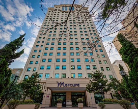 Imagem Flat disponível para venda no Mercure São Paulo Pinheiros Hotel, com 28m², 1 dormitório e 1 vaga