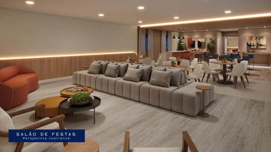 Imagem Apartamento 3 quartos no Orla Central com vista da Baia