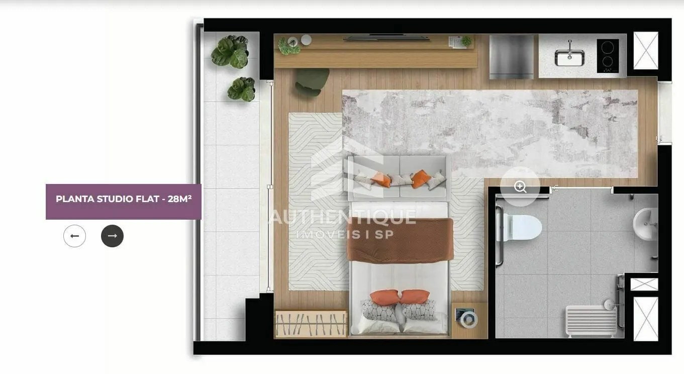 Imagem MODERN CAMPO BELO - Apartamento à venda no bairro Brooklin - São Paulo/SP, Zona Sul