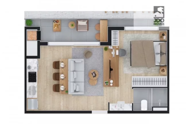 Imagem Apartamento a Venda no bairro Batel - Curitiba, PR