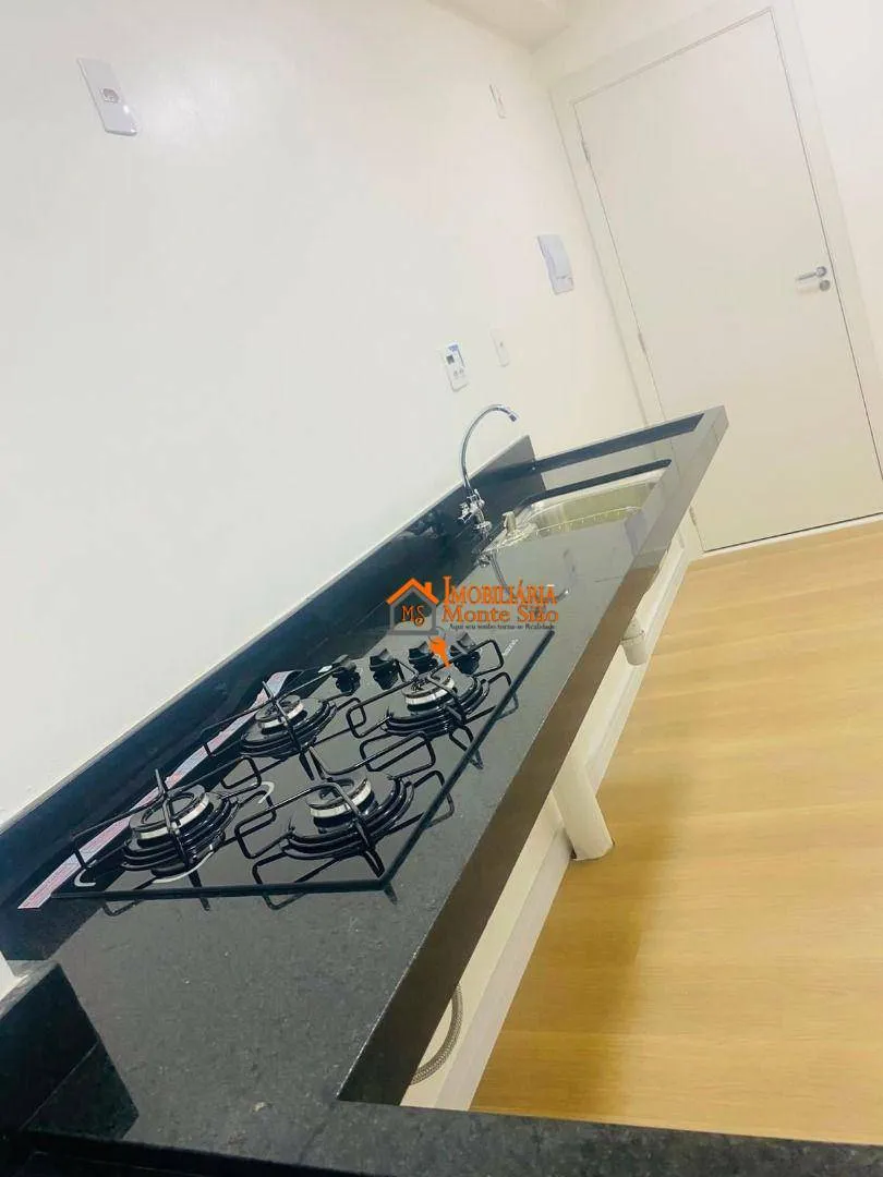 Imagem Apartamento com 2 dormitórios para alugar, 41 m² por R$ 2.937,10/mês - Centro - Guarulhos/SP