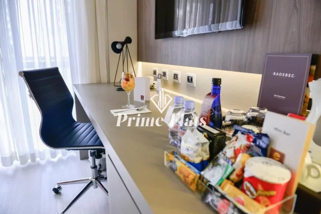 Imagem Flat disponível para venda no Clarion Faria Lima, com 27m², 1 dormitório e 1 vaga