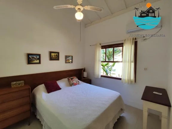 Imagem Casa de Temporada em Juquehy - 3 quartos sendo 02 suítes + 01 mezanino, 600metros da praia, piscina, max. 8 pessoas | Juquehy Imobiliária