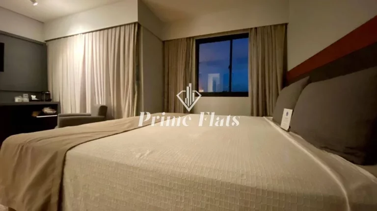 Imagem Flat disponível para venda no Hotel Slaviero Essential Moema, com 26m², 1 dormitório e 1 vaga