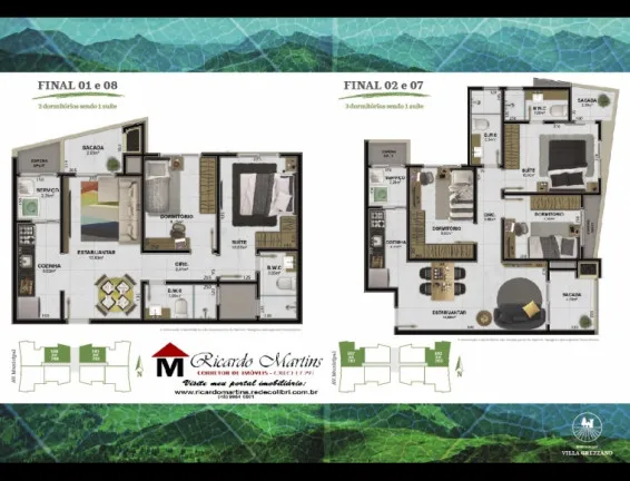 Imagem Apartamento com 2 Quartos à Venda ou Temporada, 61 m²em Centro - Siderópolis