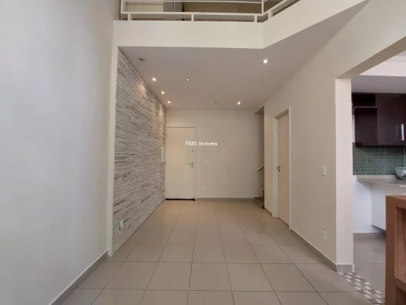 Foto do imóvel Apartamento Duplex para locação no Campo Belo. Com 1 suíte, 1 sala e 1 vaga