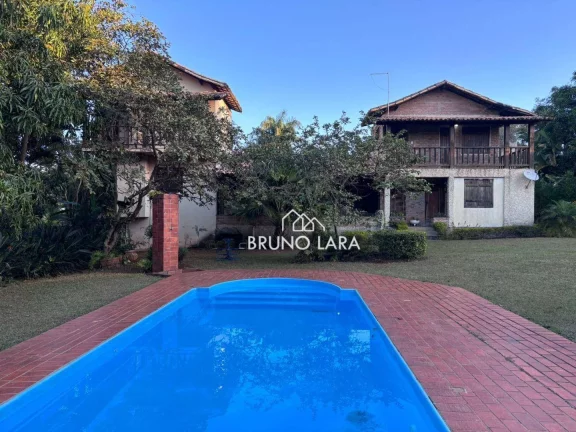 Imagem Casa com 3 dormitórios à venda, 150 m² por R$ 695.000,00 - Condomínio Fazenda Solar - Igarapé/MG