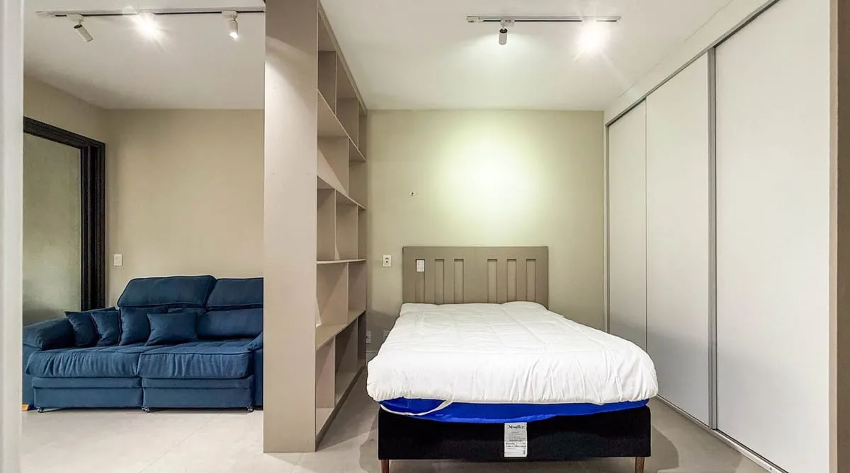 Imagem Apartamento com 1 Quarto para alugar, 38m² - Pinheiros